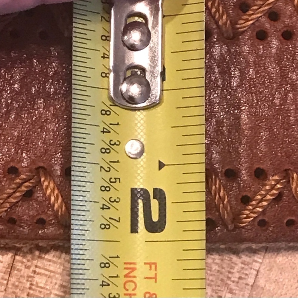 Another Line  Woman’s Leather Belt Size Medium Brown - Picture 7 of 8